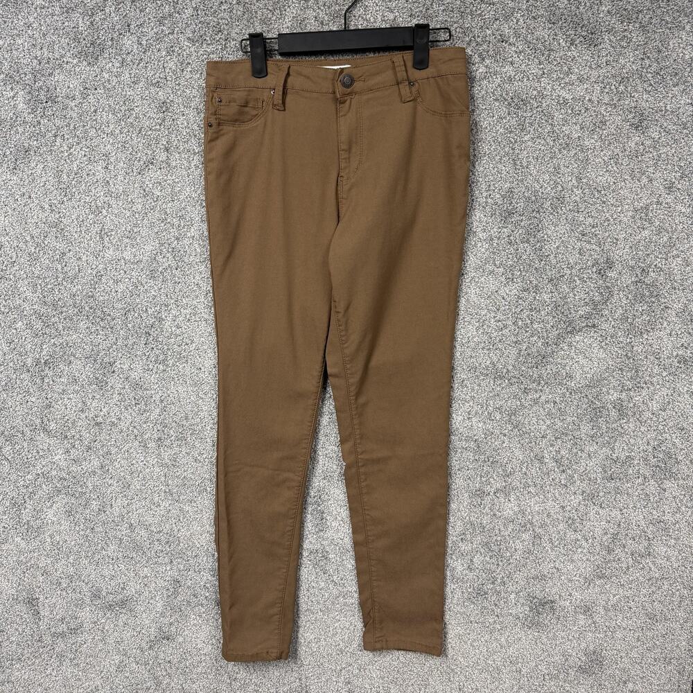 YMI Jegging Pants Womens Large 29x27 Brown Skinny Leg Earthy Normcore Casual